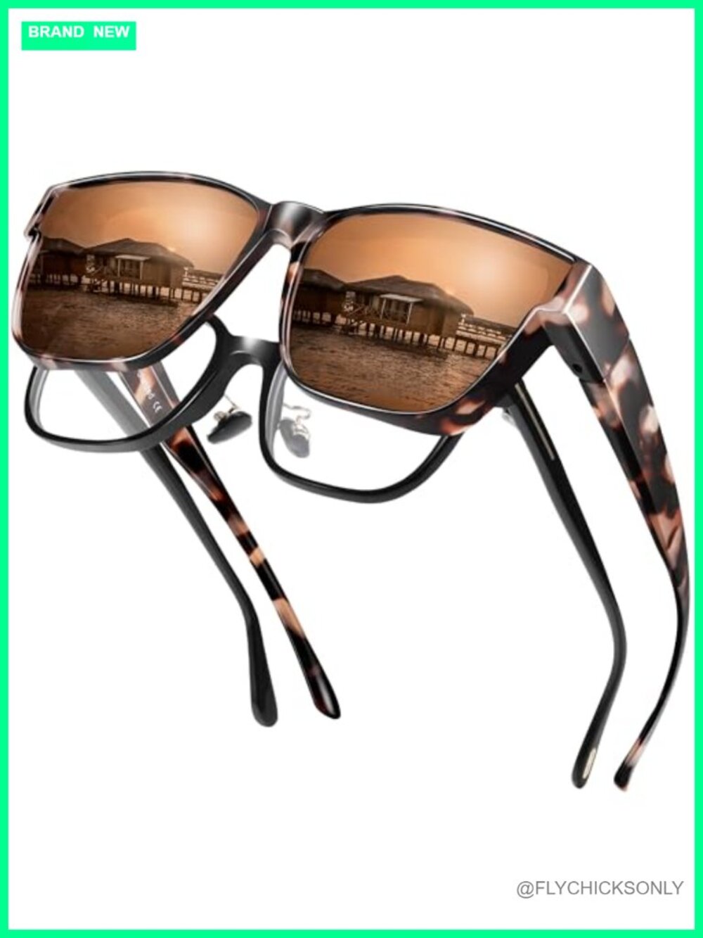 Polarized Fit Over Glasses Sunglasses TR90 UV400